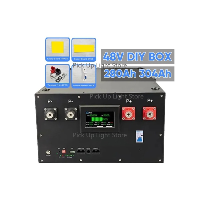 Lifepo4 16S 48V 51.2V نظام تخز - مراجعة Renewable Energy Kits وسعره