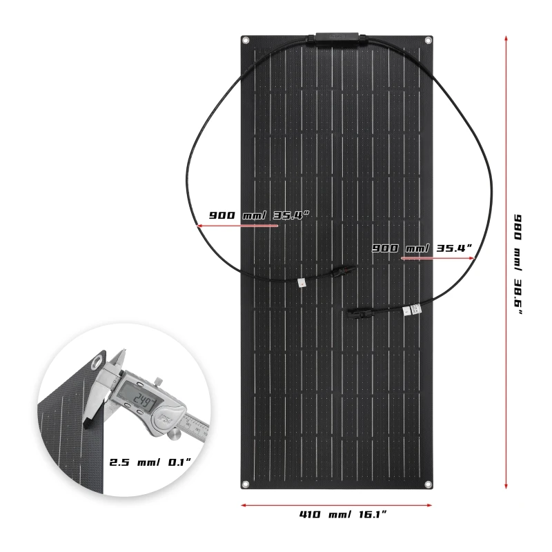 لوحة طاقة شمسية مرنة 300 واط 6 - مراجعة Renewable Energy Kits وسعره