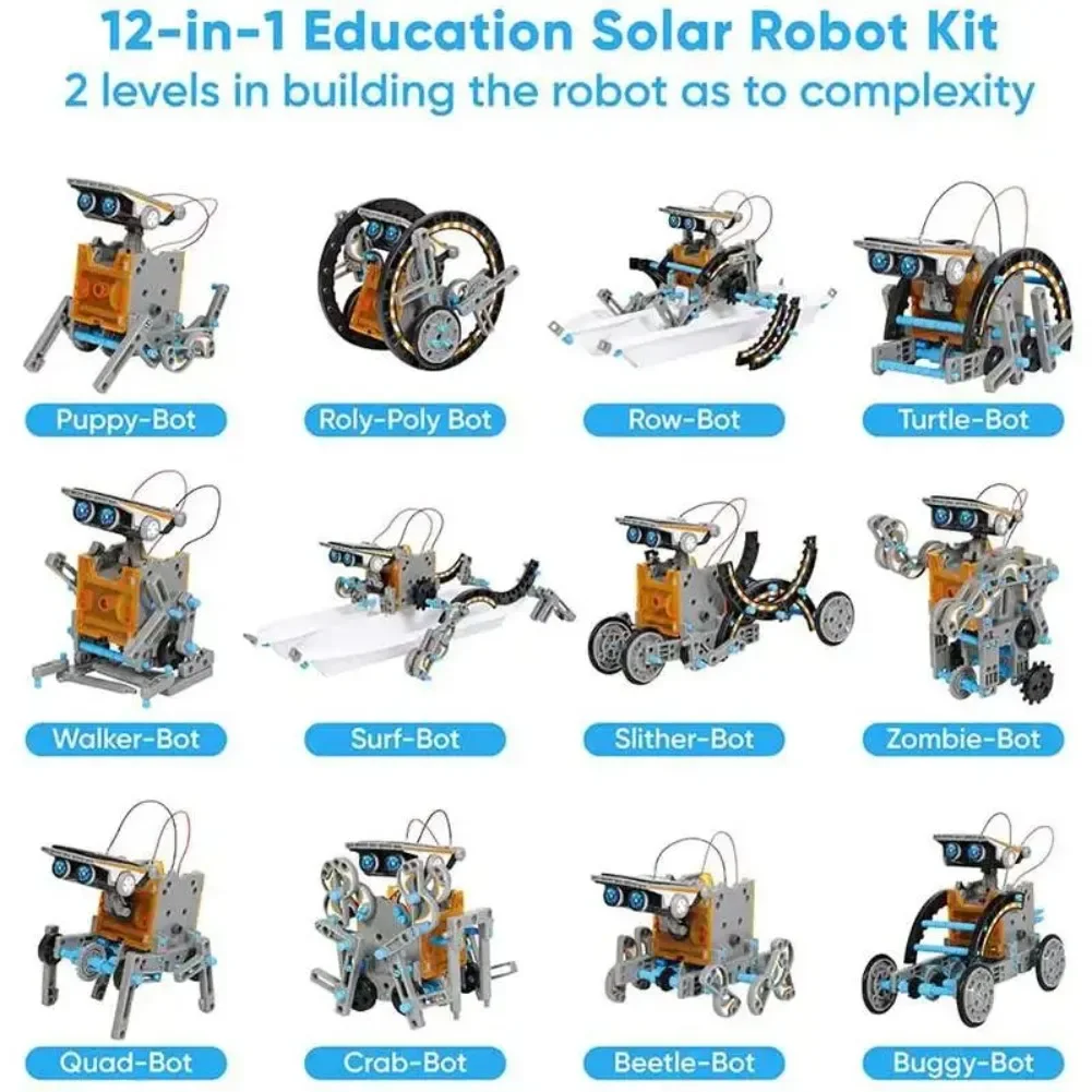 13 في 1 مجموعة العلوم الروبوتي - مراجعة Renewable Energy Kits وسعره