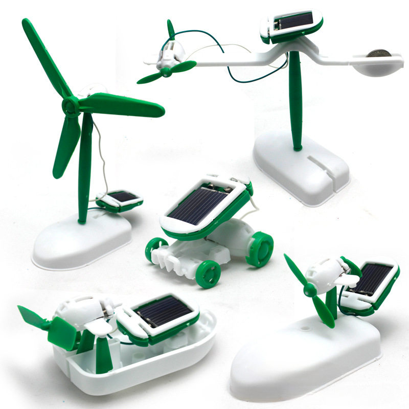 6 في 1 مجموعة روبوت الطاقة الش - مراجعة Renewable Energy Kits وسعره